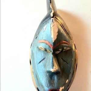 Ivory Coast handcrafted tribal mask